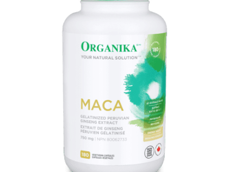 Organika - maca 750mg - 180 vcaps For Discount