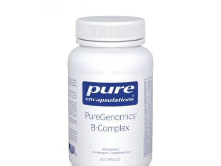 Pure encaps - puregenomics b-complex - 120 caps Online Hot Sale