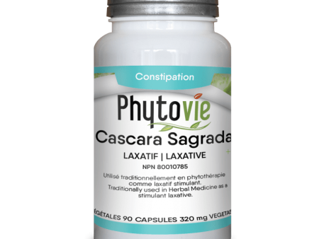 Phytovie - cascara sagrada|laxative - 90 vcaps For Cheap