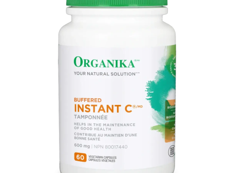 Organika - discontinued buffered instant-c 600mg - 60 vcaps Online Hot Sale