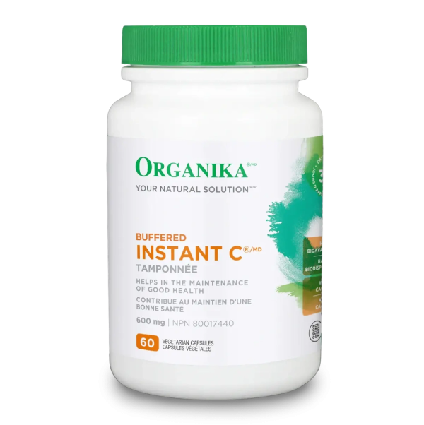 Organika - discontinued buffered instant-c 600mg - 60 vcaps Online Hot Sale