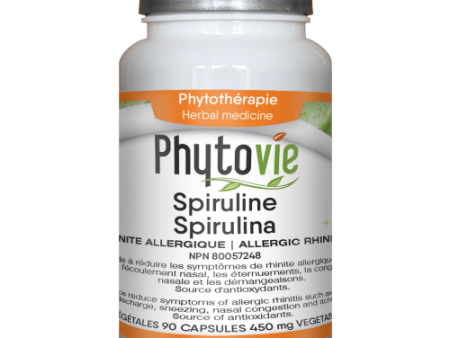 Phytovie - spirulina|allergic rhinitis - 90 vcaps For Sale