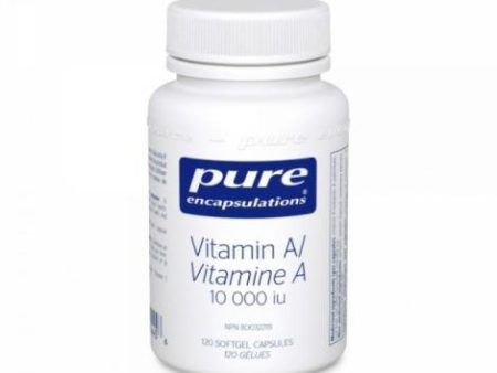 Pure encaps - vitamin a 10,000 iu® - 120 caps Supply