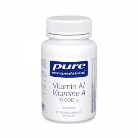 Pure encaps - vitamin a 10,000 iu® - 120 caps Supply