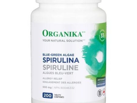 Organika - spirulina 500mg - 200 tabs Cheap