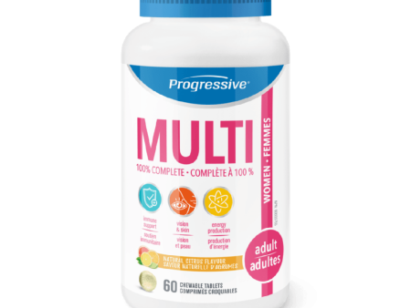 Progressive - chewable multi women - 60 tabs Online Hot Sale