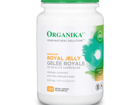 Organika - premium royal jelly 500mg - 120 sgels For Cheap