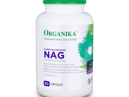 Organika - nag (n-acetylglucosamine) 500mg - 60 caps Hot on Sale