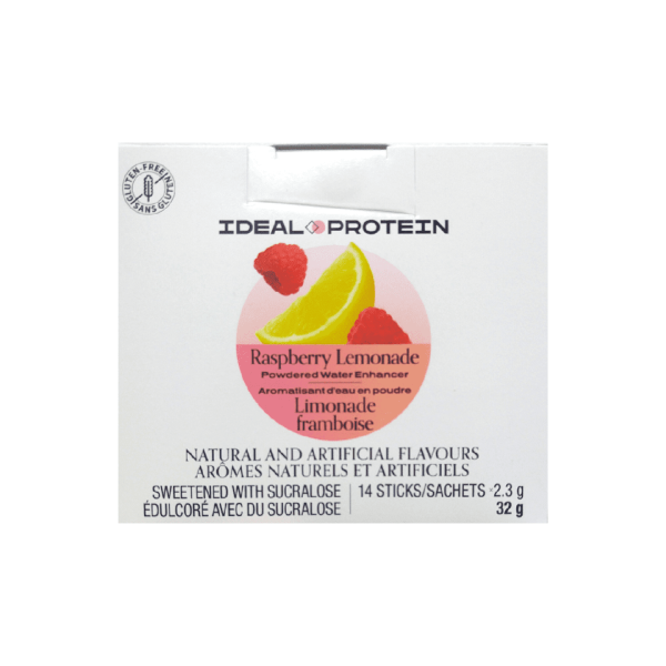 Ideal protein - raspberry lemonade - powdered water enhancer Cheap