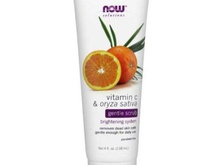 Now - vitamin c & oryza sativa gentle scrub 118 ml Sale