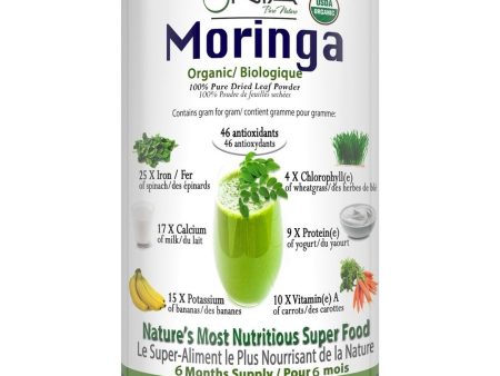 Nia pure nature - organic moringa powder -  454g Discount