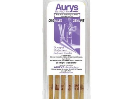 Aurys - perfumed ear candles adult - 6 candles For Sale