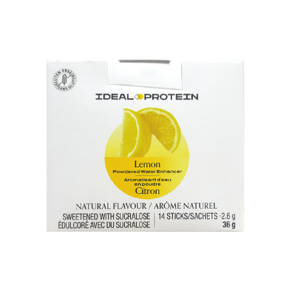 Ideal protein - lemon - powdered water enhancer Hot on Sale