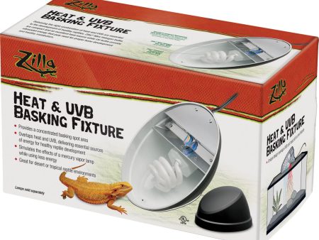 Zilla - Heat And Uvb Basking Fixture For Cheap