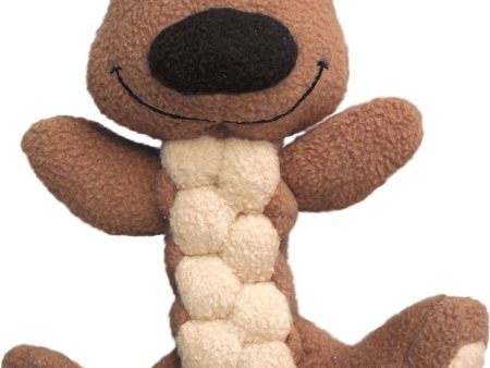 Kong Company-Pudge Braidz Bear Dog Toy Online Sale