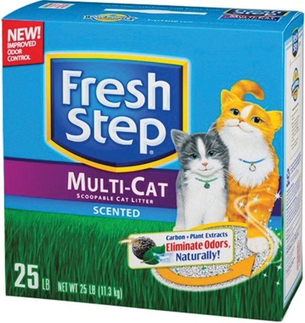 Clorox Petcare Products - Fresh Step Multicat Clumping Cat Litter Supply