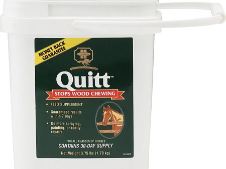 Farnam Companies Inc - Quitt Chewing Deterrent Supplement For Horses Online now