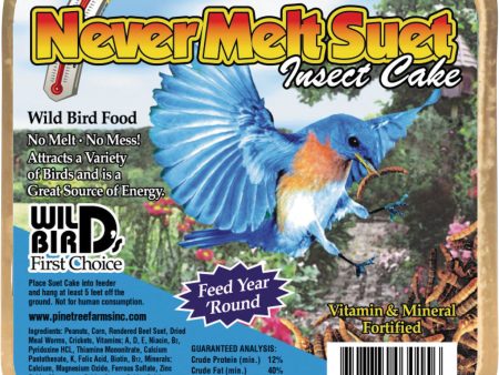 Pine Tree Farms Inc - Never Melt Suet Cake Hot on Sale