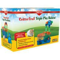 Super Pet- Crittertrail - Crittertrail Triple Play Habitat For Discount