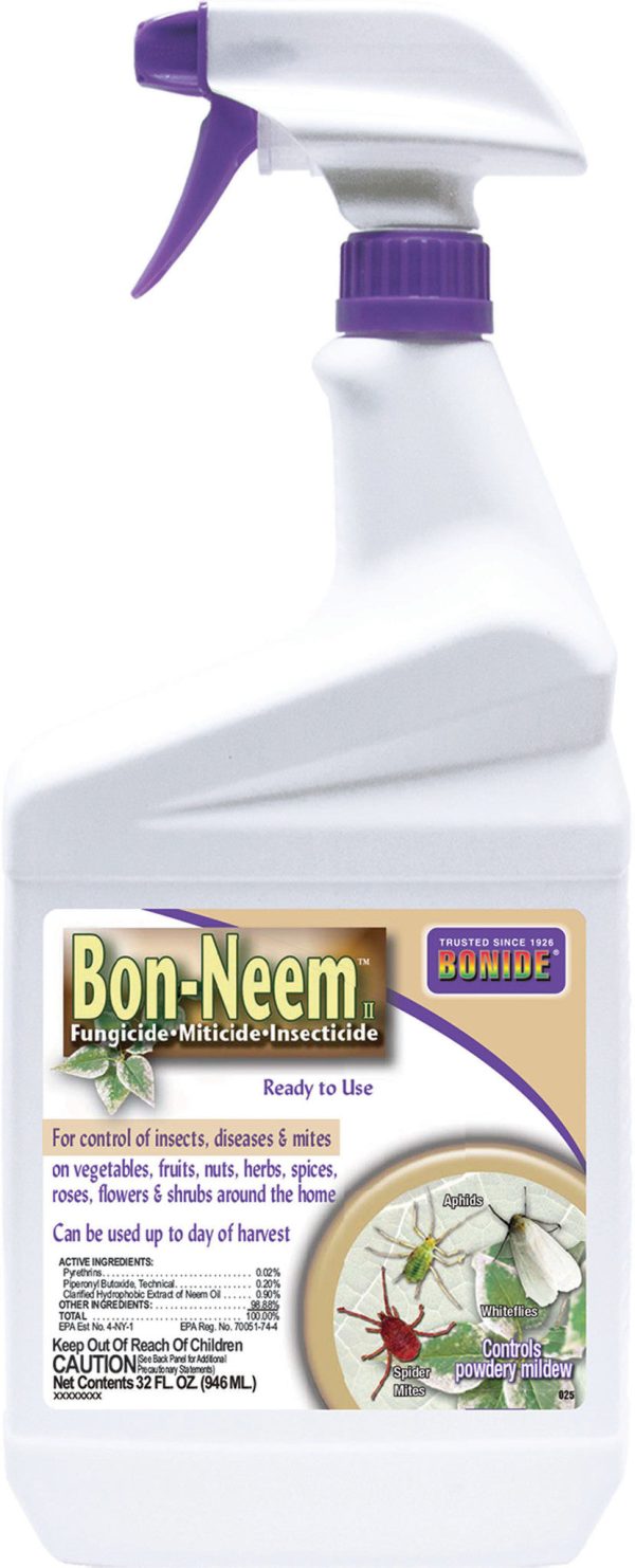 Bonide Products Inc     P - Bon-neem Fungicide Miticide Insecticide Rtu For Cheap