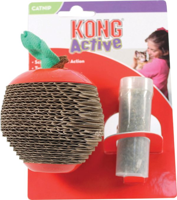 Kong Company - Scratch Apple Cat Toy Hot on Sale