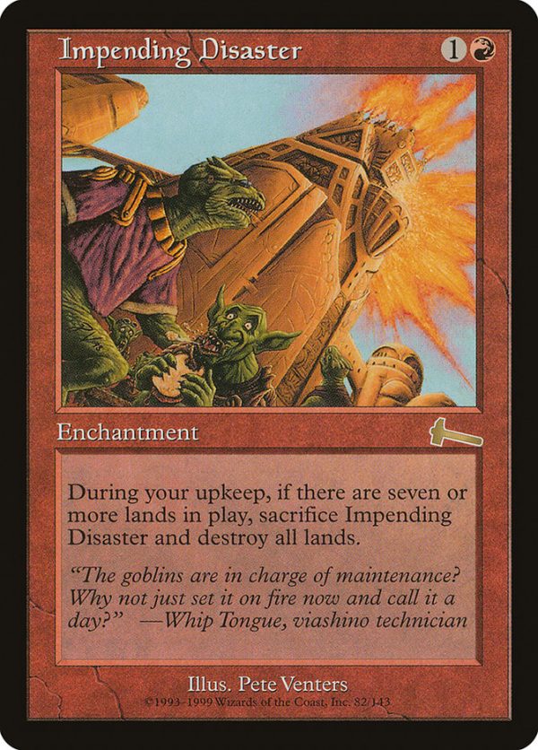 Impending Disaster [Urza s Legacy] For Cheap