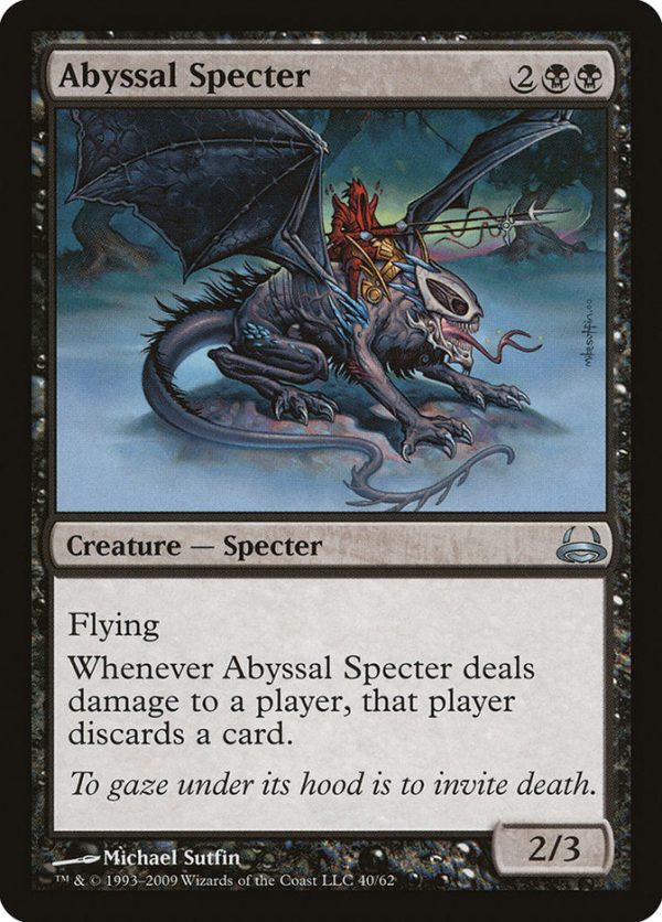 Abyssal Specter [Duel Decks: Divine vs. Demonic] Online Hot Sale