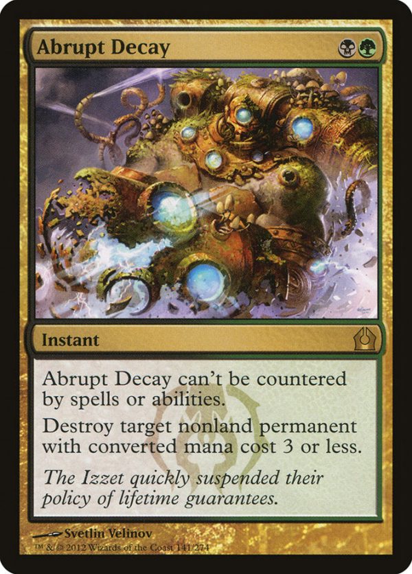 Abrupt Decay [Return to Ravnica] Online Sale