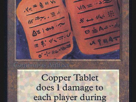 Copper Tablet [Alpha Edition] Discount