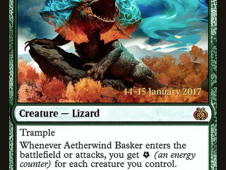 Aetherwind Basker [Aether Revolt Prerelease Promos] Sale